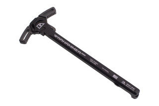 Breek Arms Warhammer Mod2 AR-15 Ambi Charging Handle in Gray has textured handles for easy gripping